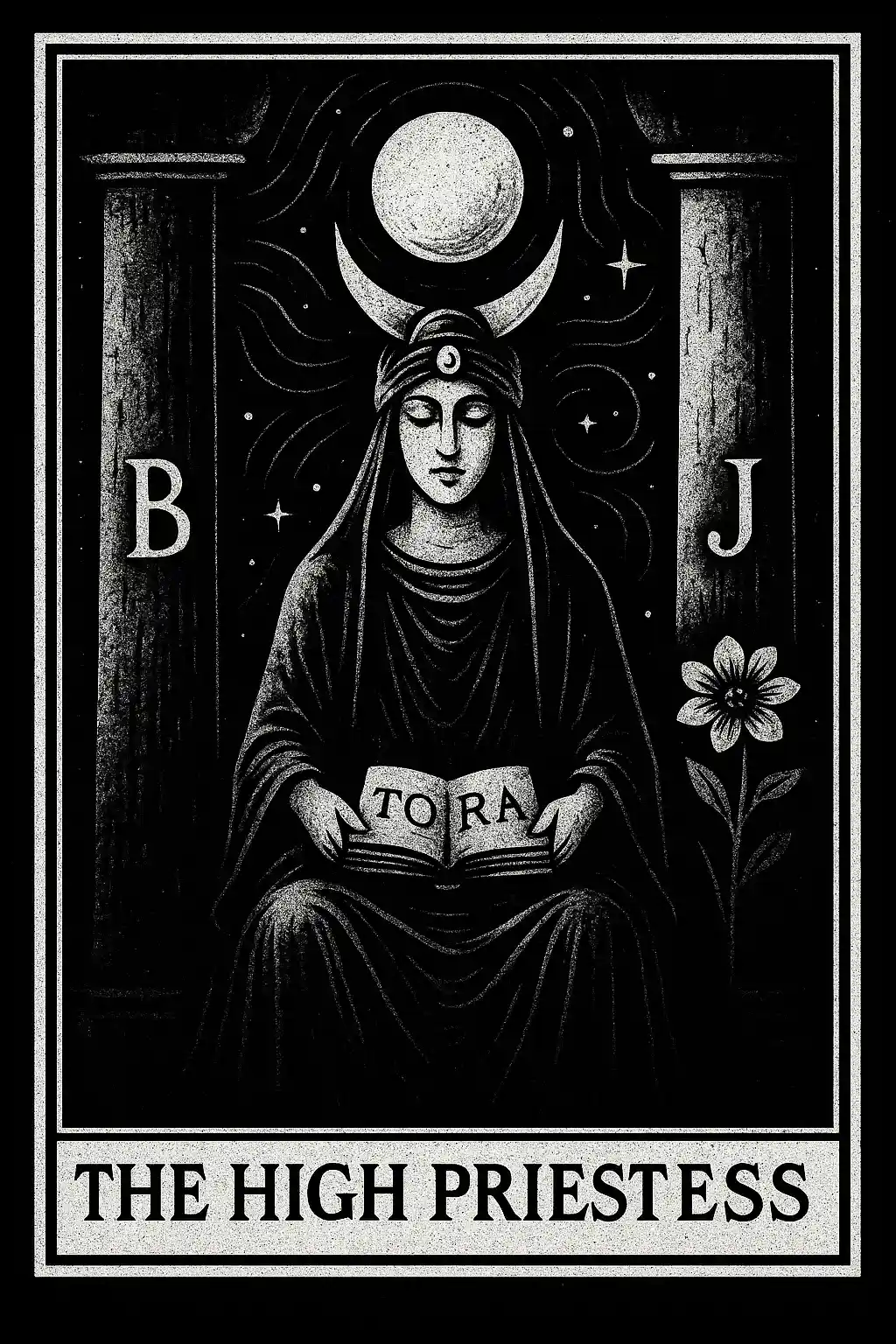 The High Priestess - Master Raa Tarot Deck